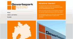 Desktop Screenshot of gewerbepark-lahnau.de